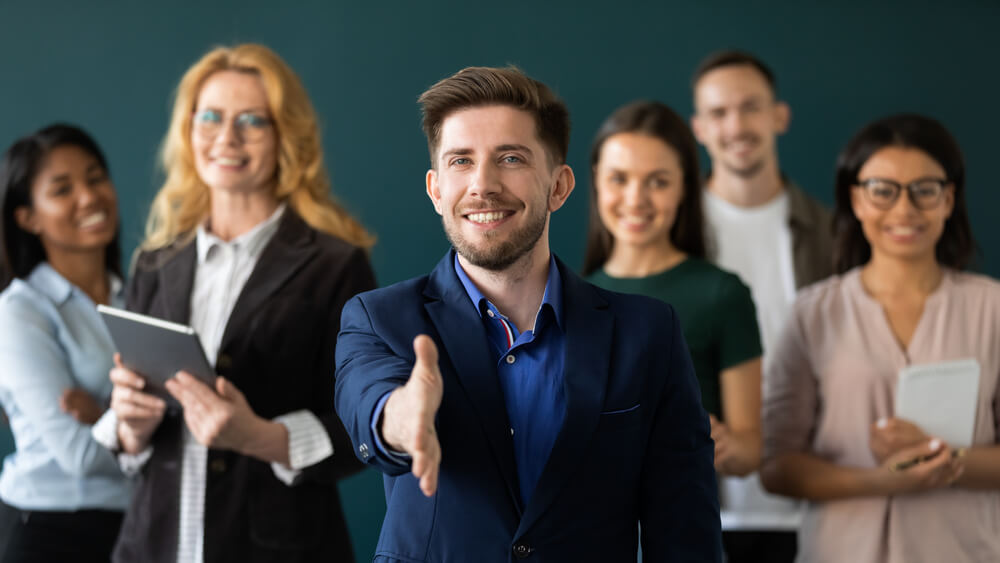 Welcome,On,Board.,Portrait,Of,Positive,Confident,Millennial,Male,Hr