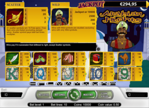 Arabian Nights Spins