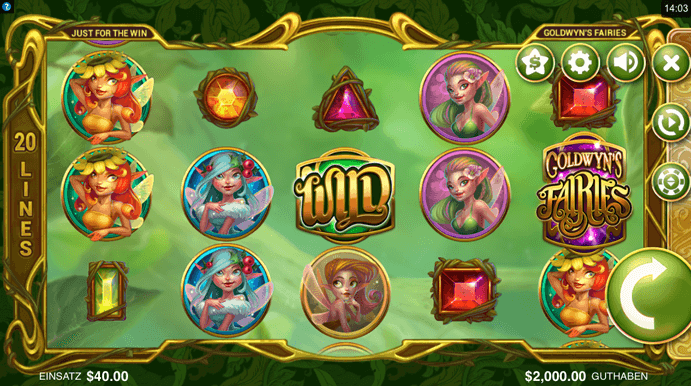Goldwyn's Fairies bei LeoVegas
