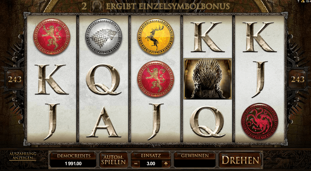 Game of Thrones Slot