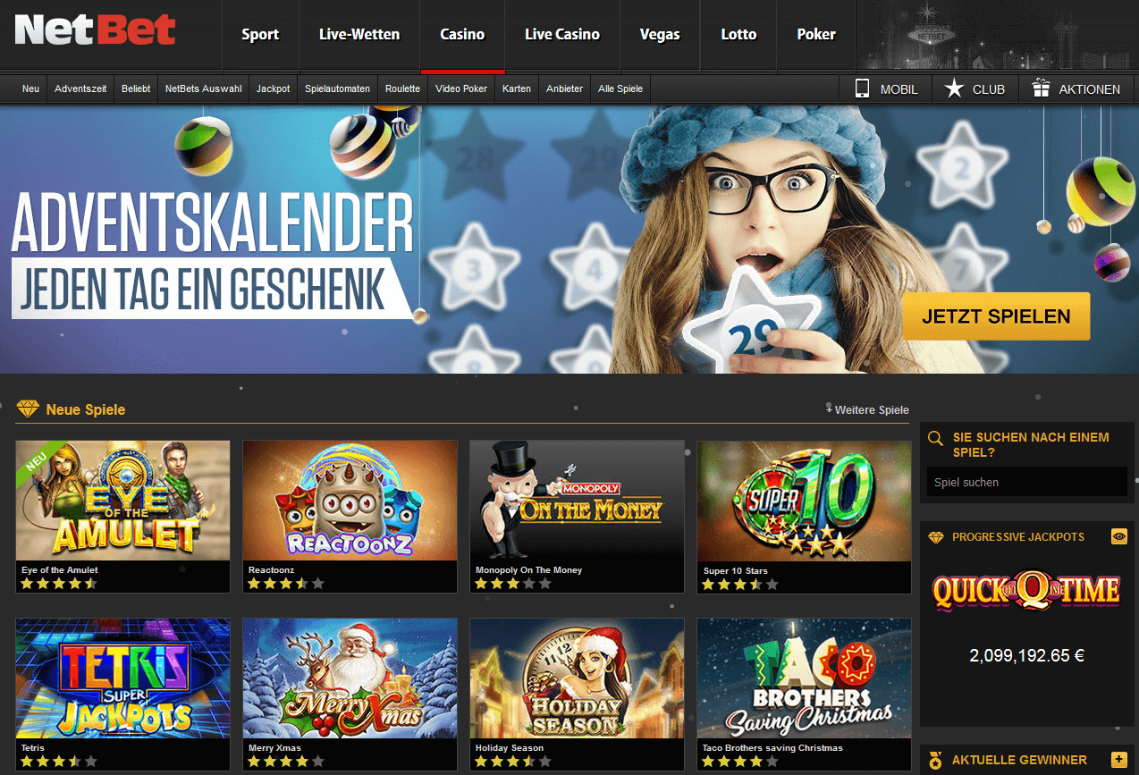 NetBet Adventskalender
