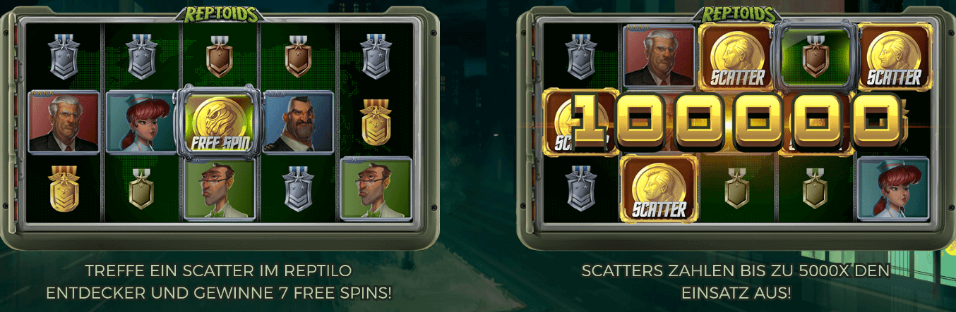 reptoids scatter