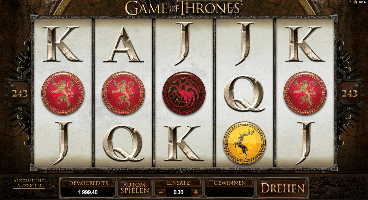 Game of Thrones Slot
