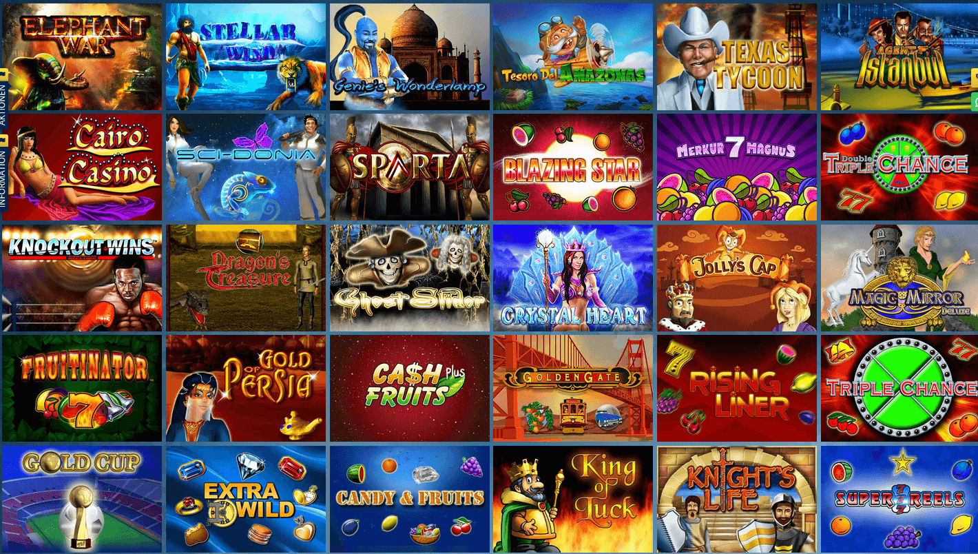 Merkur Slots bei Sunmaker