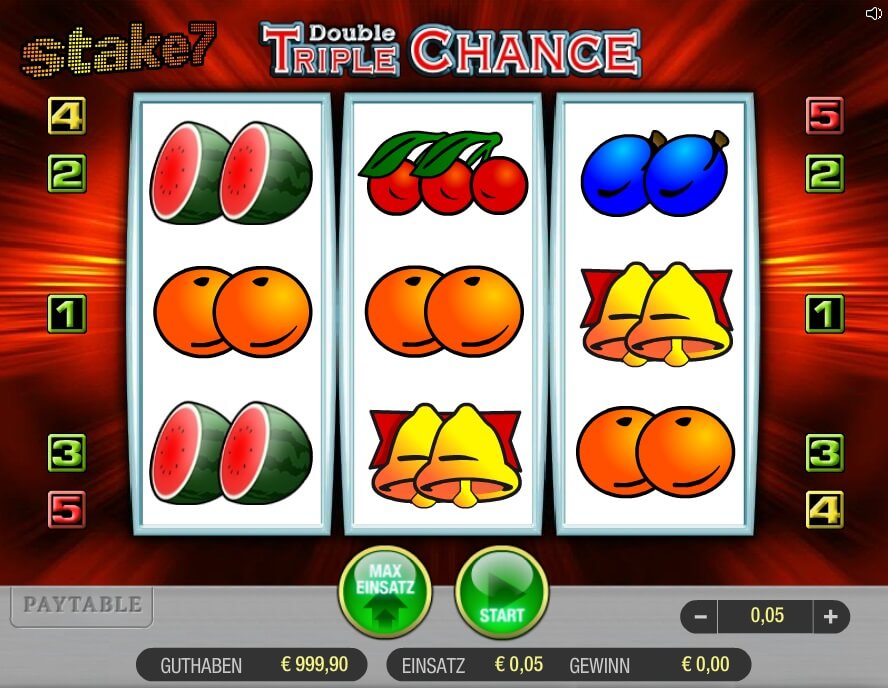 Triple Chance kostenlos online spielen ohne Anmeldung