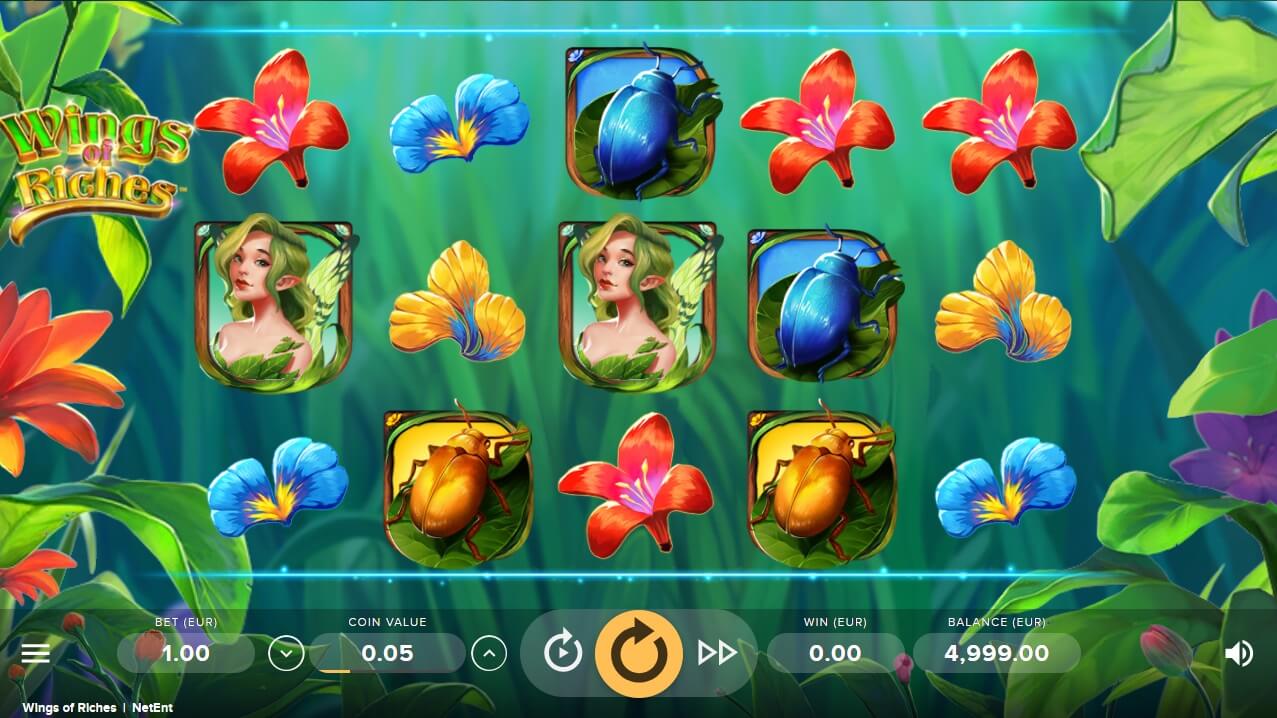Wings of Riches Slot von NetEnt