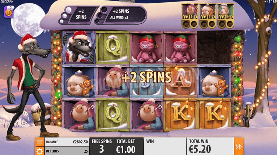 Big Bad Wolf Christmas slot
