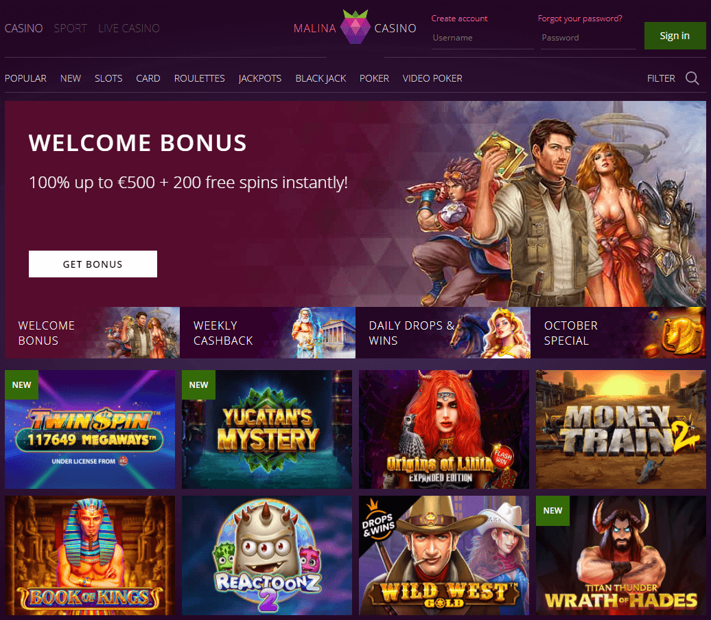 Das Malina Casino