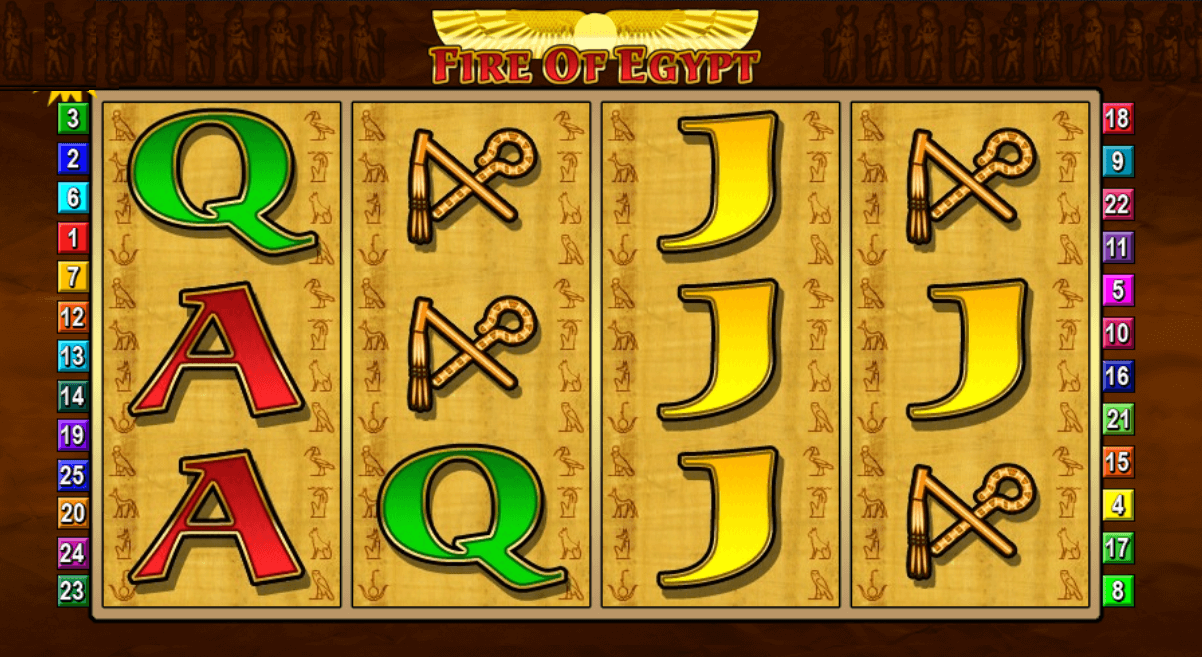 Fire of Egypt kostenlos spielen