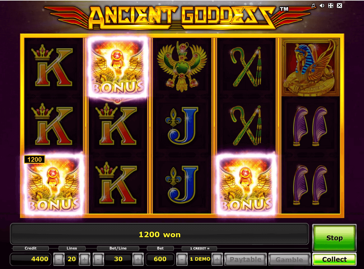 Goddess Rising Spielautomat