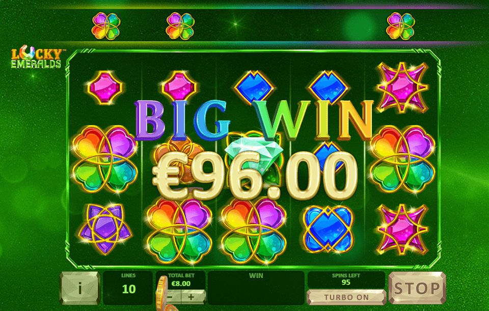 Lucky Emeralds Big Win