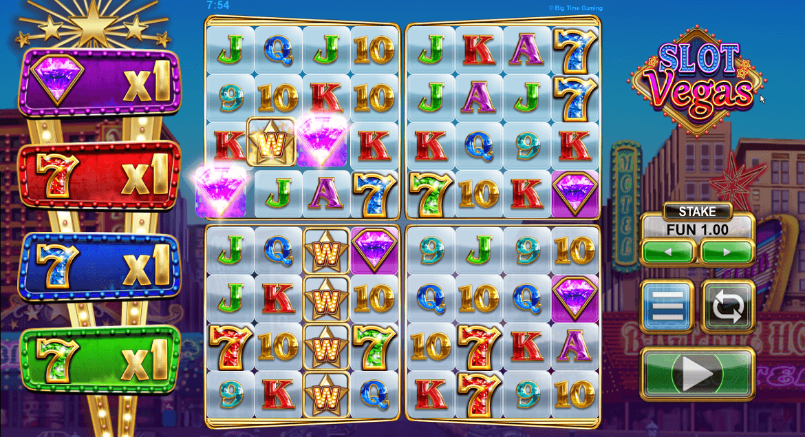 Slot Vegas Megaquads Main