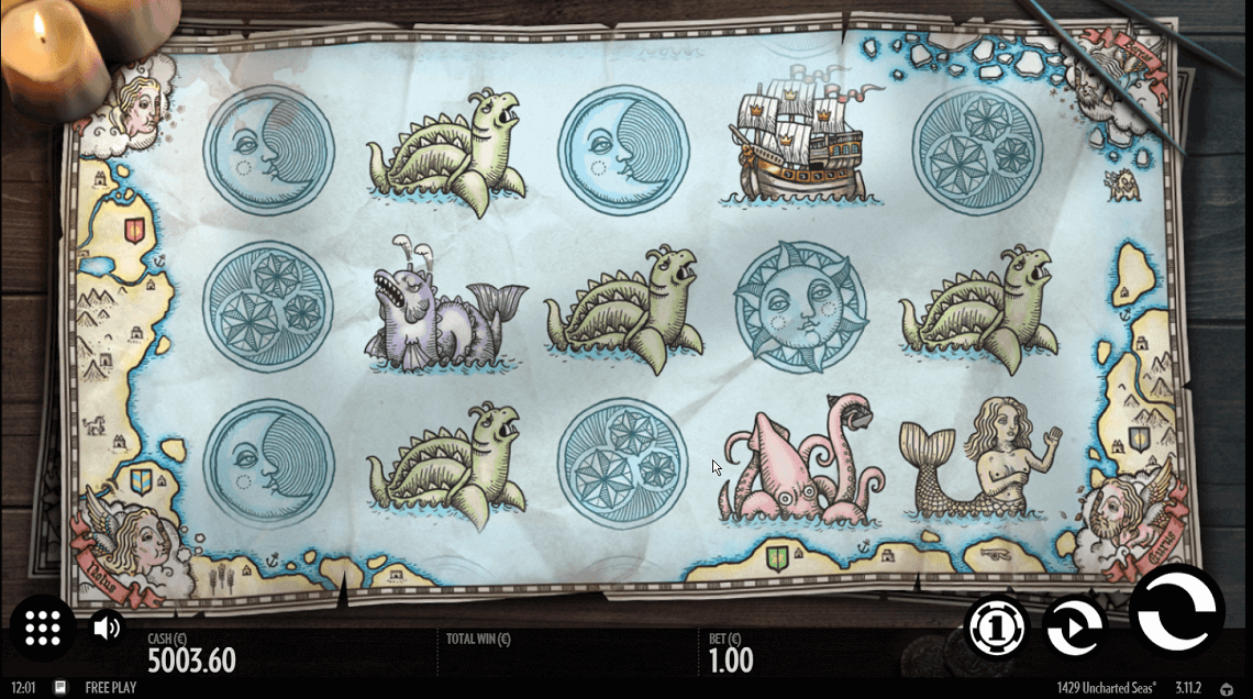 1429 Uncharted Seas Slot