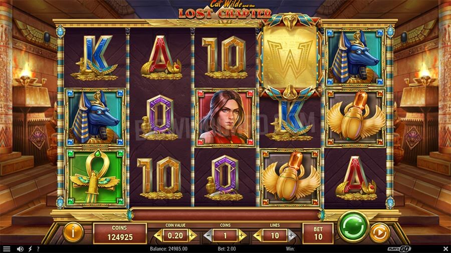 Cat Wilde and the Lost Chapter Slot