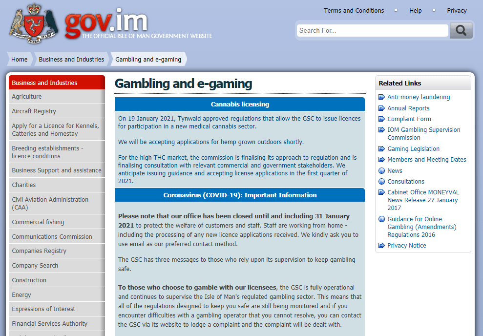 Isle of Man Gambling Supervision Commission