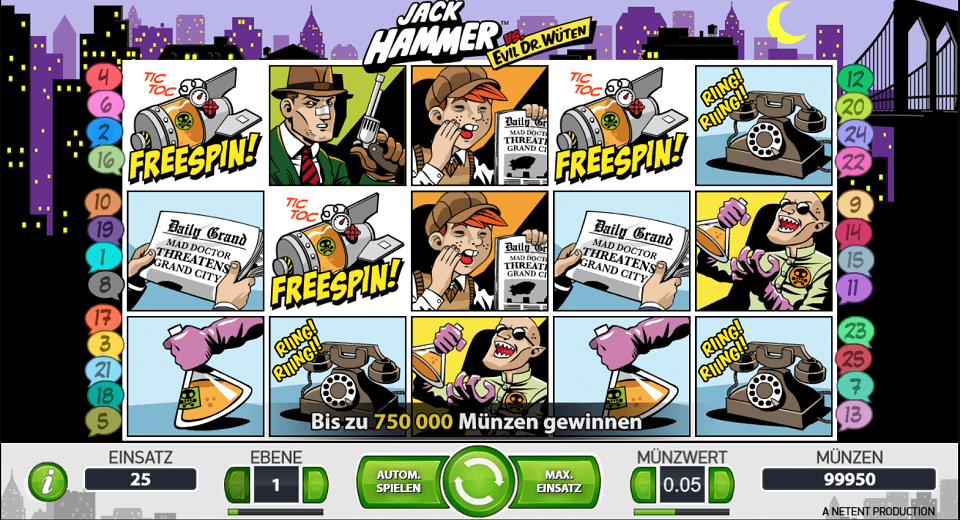 Jack Hammer Spielautomat