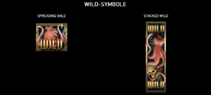 Rage of the Seas Wild Symbole