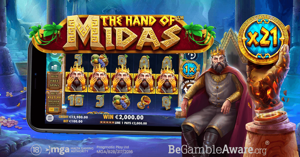 The Hand of Midas Video Slot