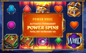 Wheel of Wishes Power Mode