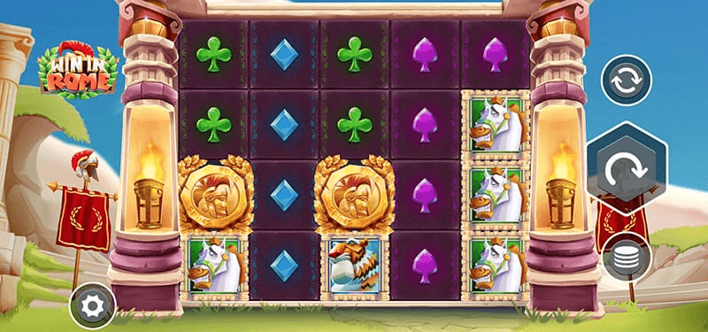 Win in Rome Spielautomat von Live 5