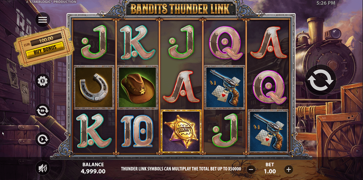 Bandits Thunder Link Slot