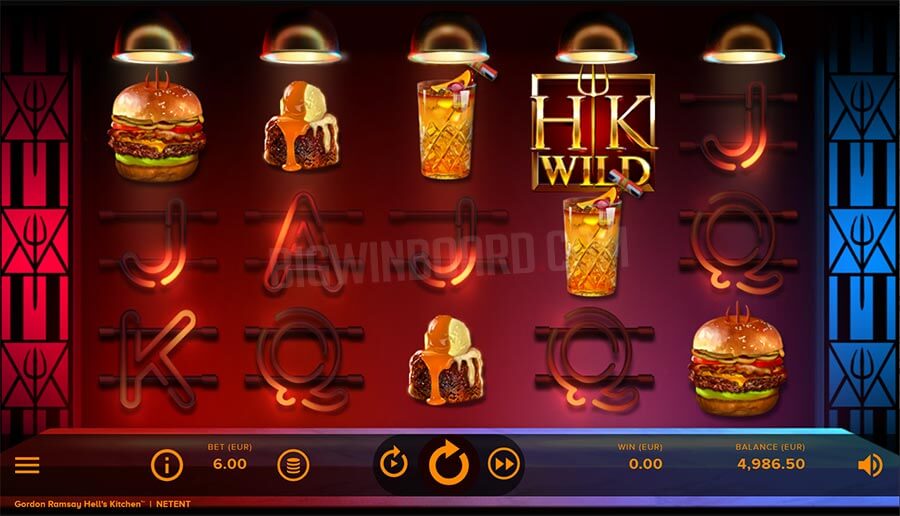 Hells Kitchen Slot from NetEnt