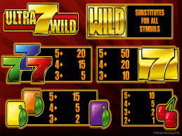 Ultra 7 Wild Slot 1