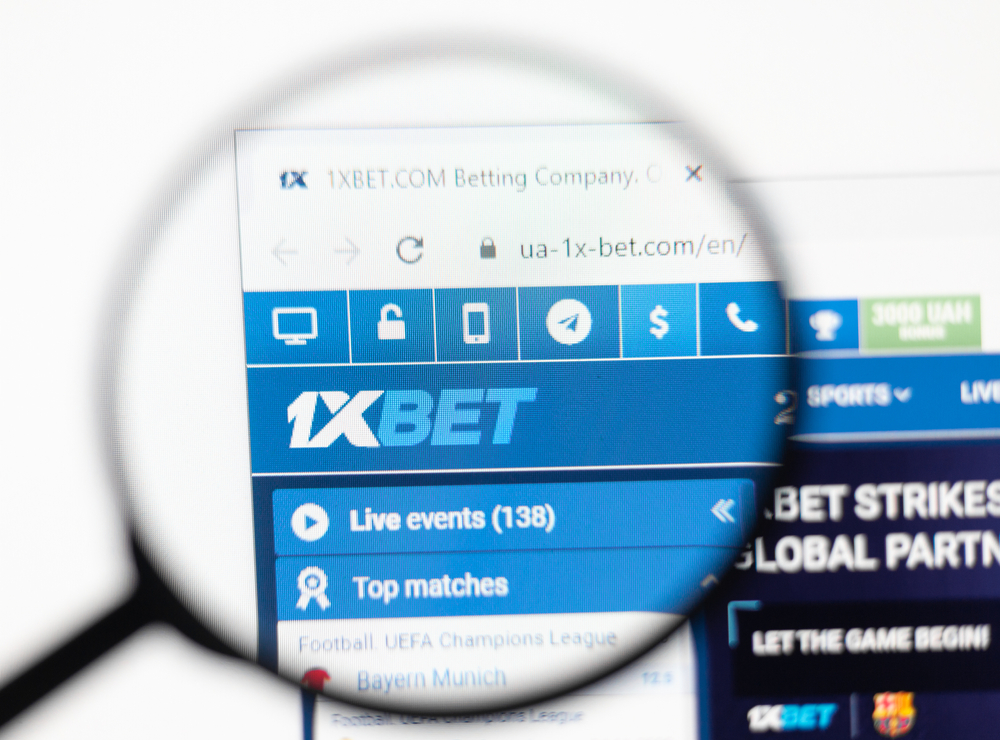 Odessa,,Ukraine, ,December,17,,2020:,1xbet,Bookmaker,Website,On