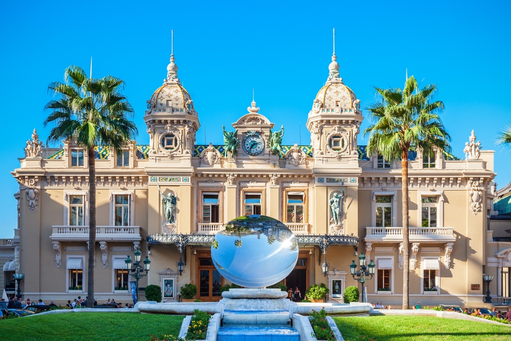 Monaco, ,September,26,,2018:,Monte,Carlo,Casino,Is,An