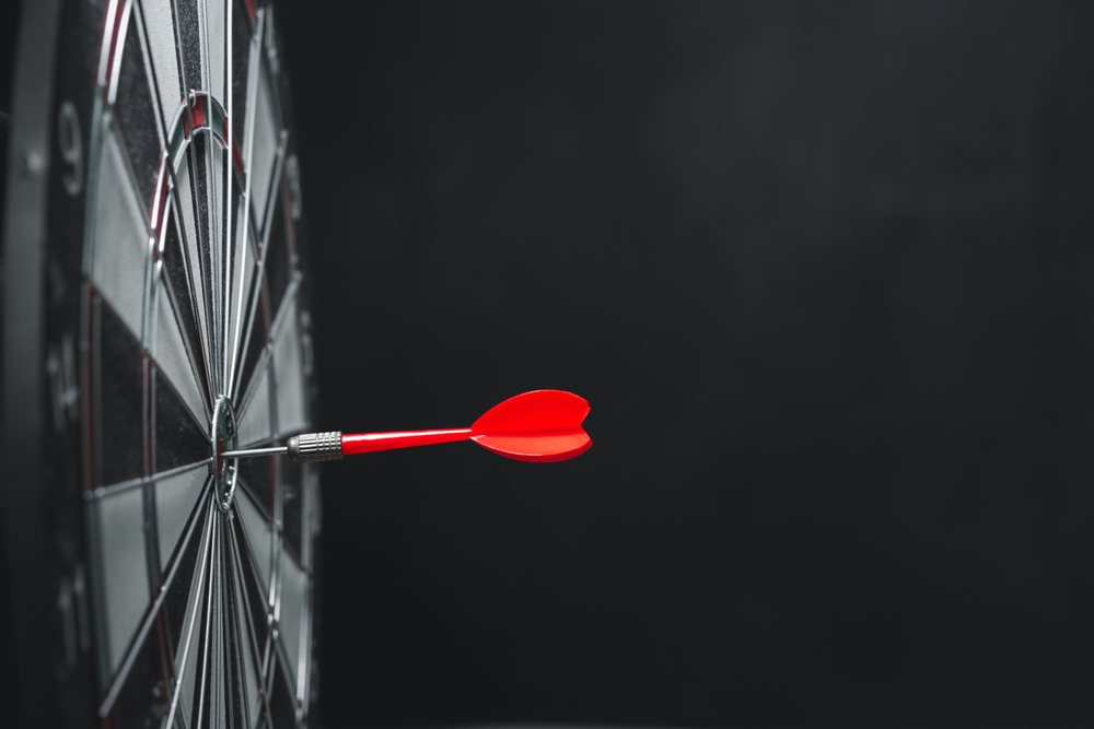 Bullseye,Is,A,Target,Of,Business.,Dart,Is,An,Opportunity