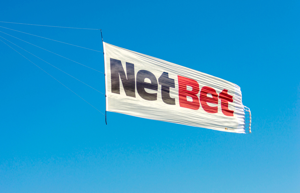 Banner,In,The,Sky,With,The,Text,"net,Bet",,The