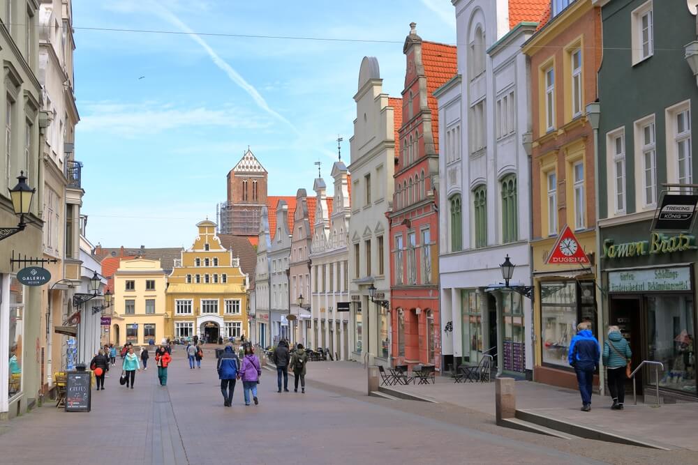 May,05,2023, ,Wismar,,Mecklenburg vorpommern,In,Germany:,Street,Life