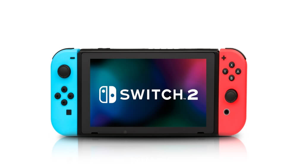 Nintendo,Switch,Console,With,Nintendo,Switch,2,Logo,At,Screen,