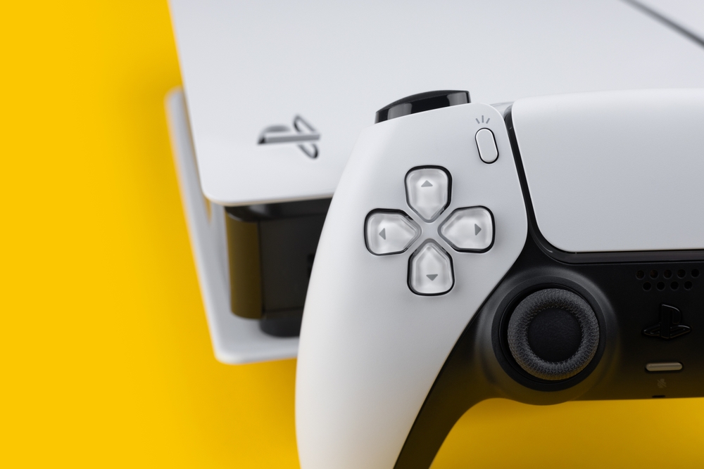Dnipro,Ukraine, ,Dec,29,,2024:,A,White,Sony,Playstation